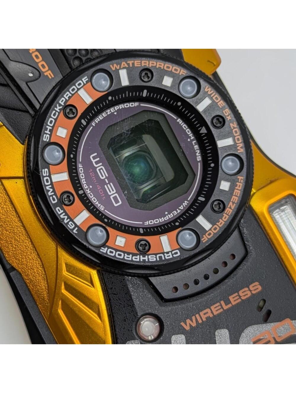 Ricoh WG-30 Waterproof Shockproof Adventure Camera w/ New Tectra Batteries